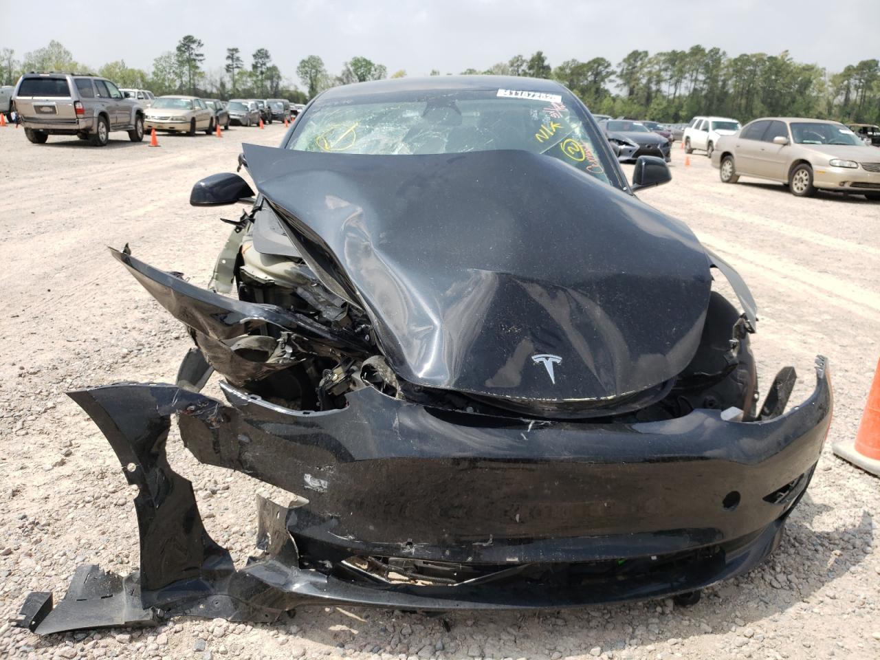 Photo 9 from auction – 2021 TESLA MODEL 3 with VIN 5YJ3E1EA1MF093379
