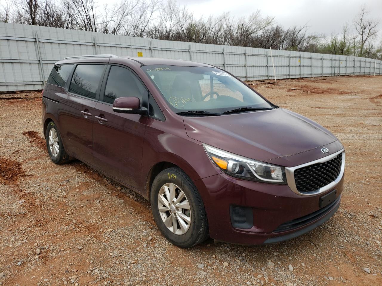Photo 1 from auction – 2015 KIA SEDONA LX with VIN KNDMB5C13F6058879