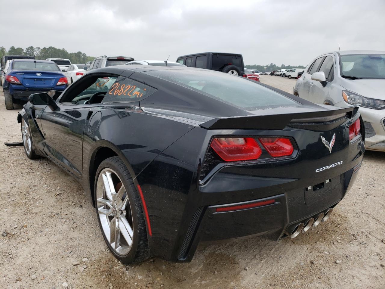 Photo 3 from auction – 2014 CHEVROLET CORVETTE S with VIN 1G1YL2D78E5100962