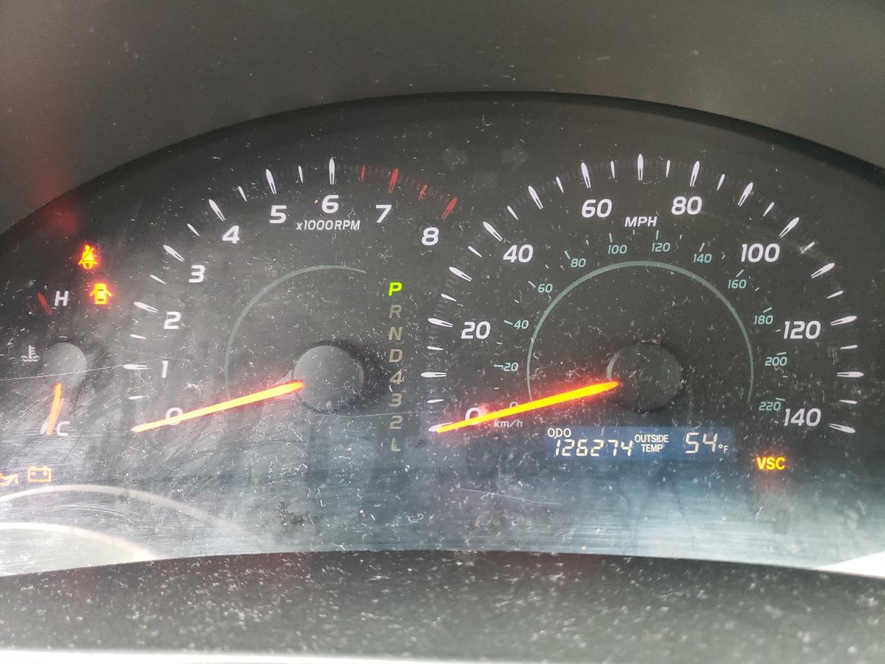 Photo 8 from auction – 2007 TOYOTA CAMRY with VIN 4T1BE46K47U175294