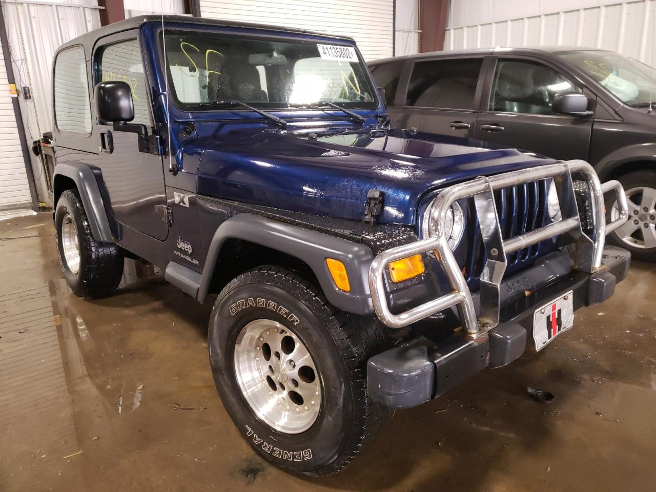 JEEP WRANGLER C 2003 with VIN 1J4FA39S73P376455 - Photo from auction