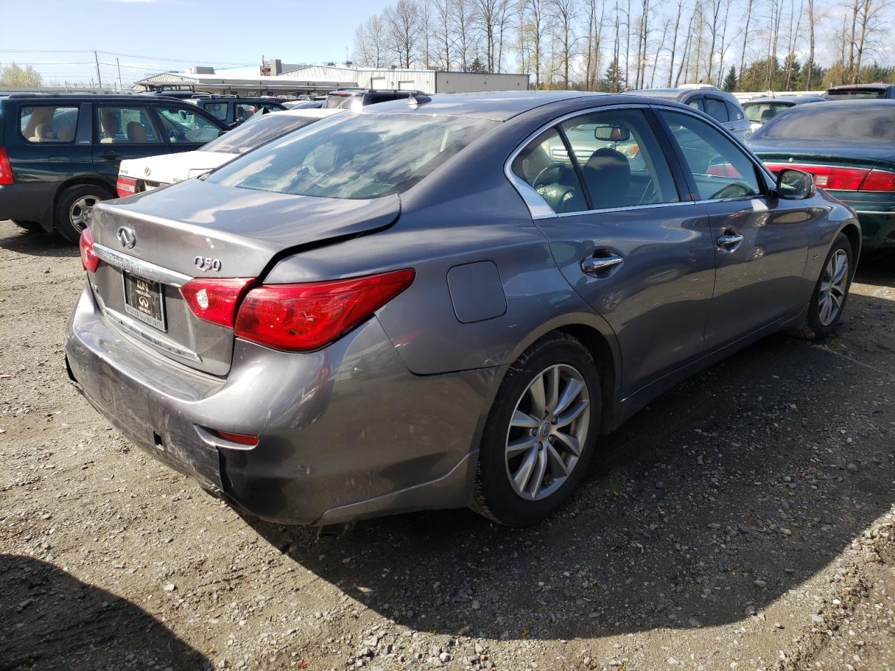Photo 4 from auction – 2015 INFINITI Q50 BASE with VIN JN1BV7AR2FM405815