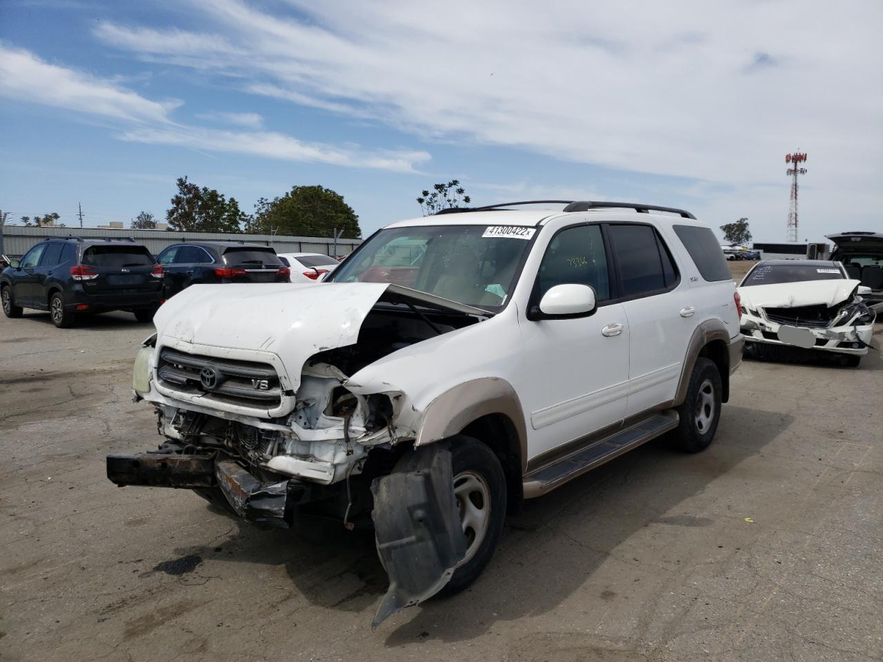 Photo 2 from auction – 2002 TOYOTA SEQUOIA SR with VIN 5TDZT34A72S107260