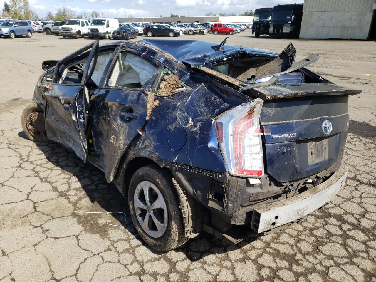 Photo 3 from auction – 2013 TOYOTA PRIUS with VIN JTDKN3DUXD1638958