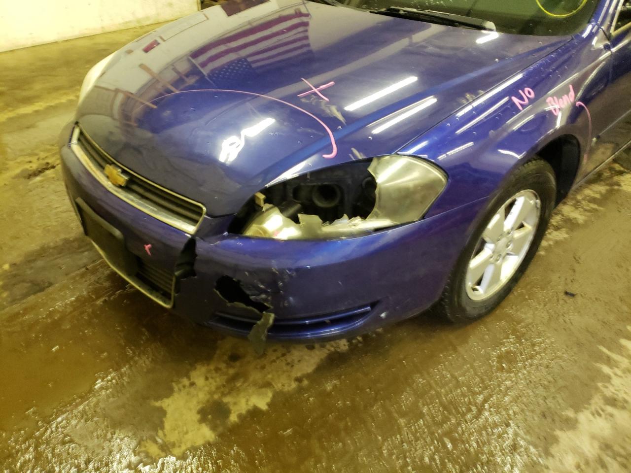 Photo 9 from auction – 2007 CHEVROLET IMPALA LT with VIN 2G1WT58K779107091