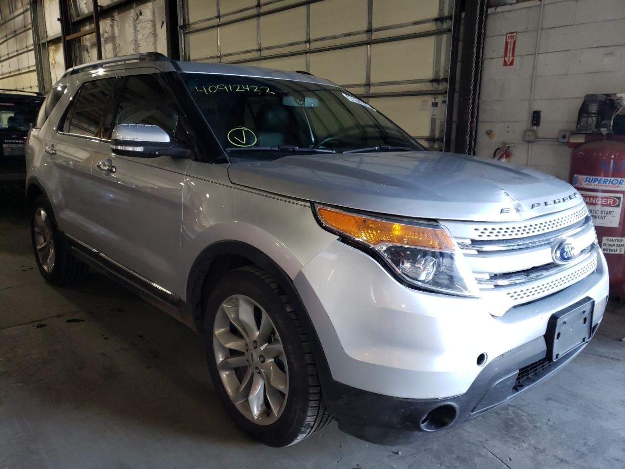 FORD EXPLORER L 2015 with VIN 1FM5K7F87FGC65483 - Photo from auction