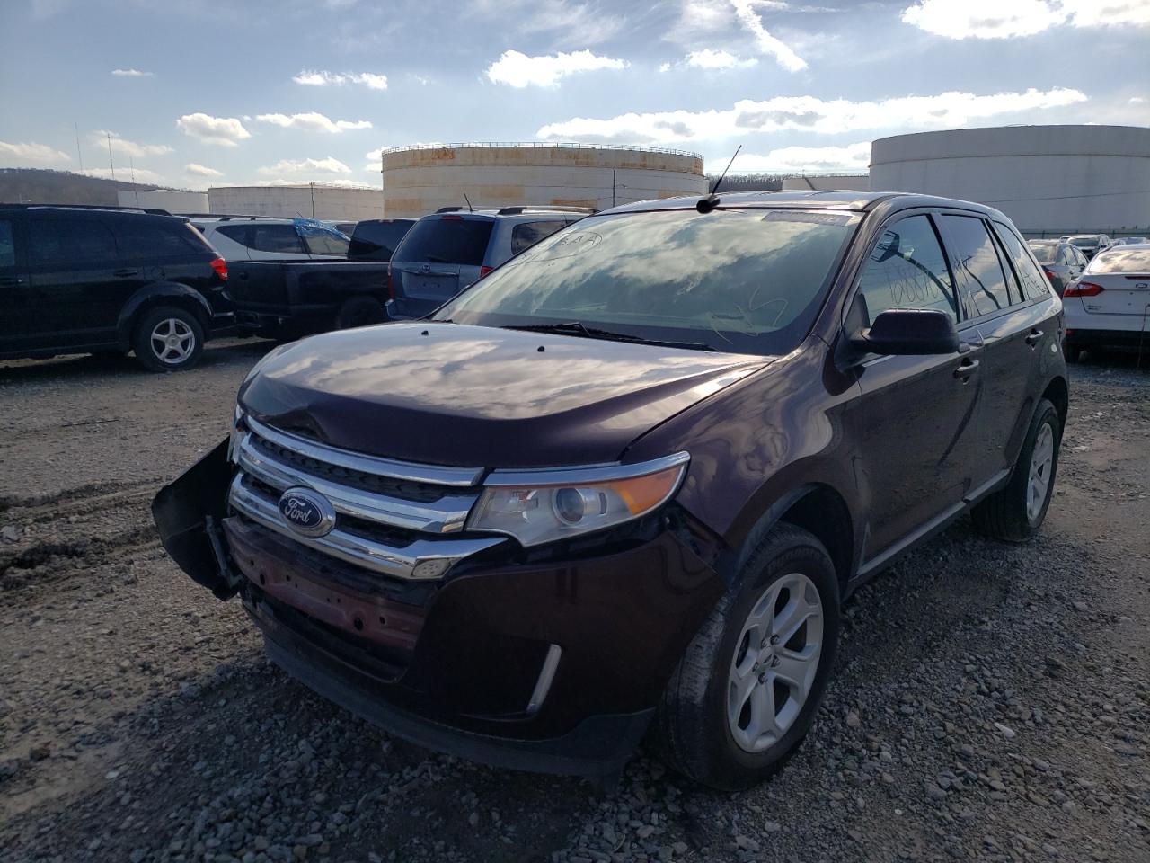 Photo 2 from auction – 2012 FORD EDGE SEL with VIN 2FMDK3JC6CBA29961