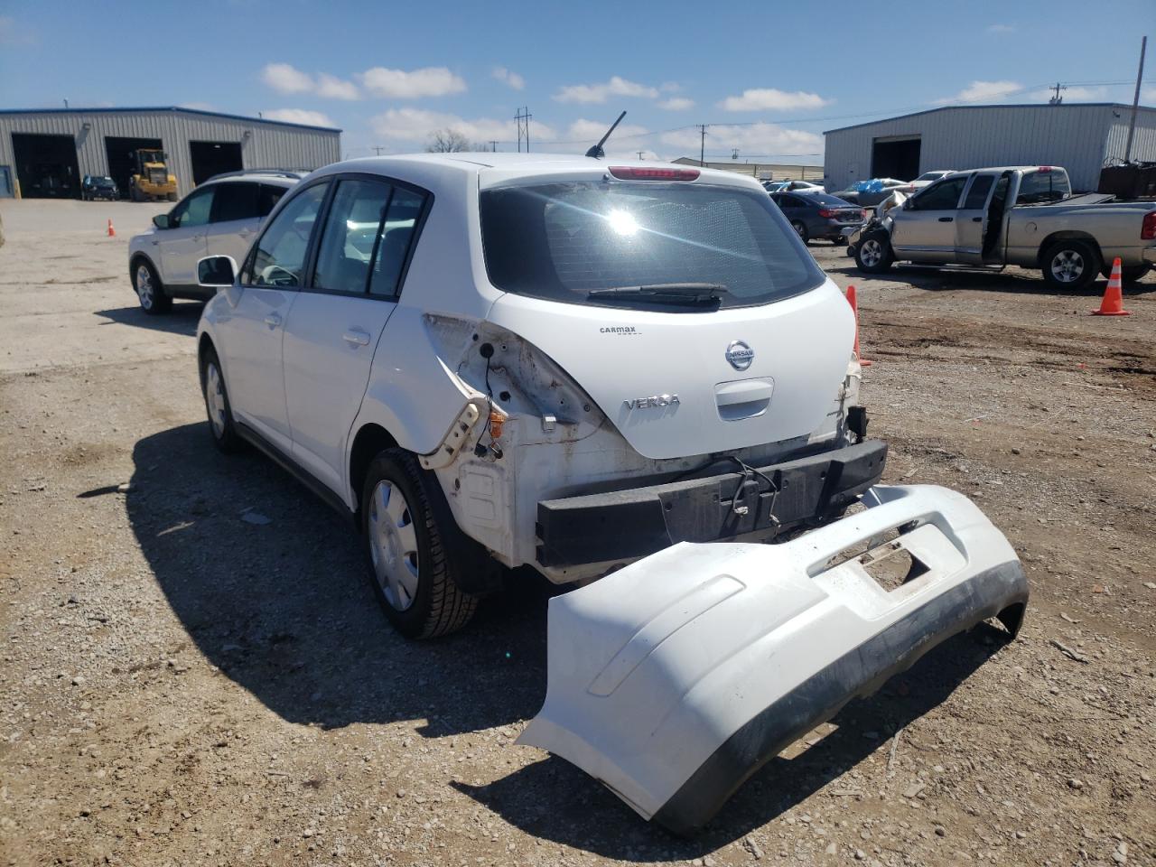 Photo 3 from auction – 2008 NISSAN VERSA S with VIN 3N1BC13E08L351909