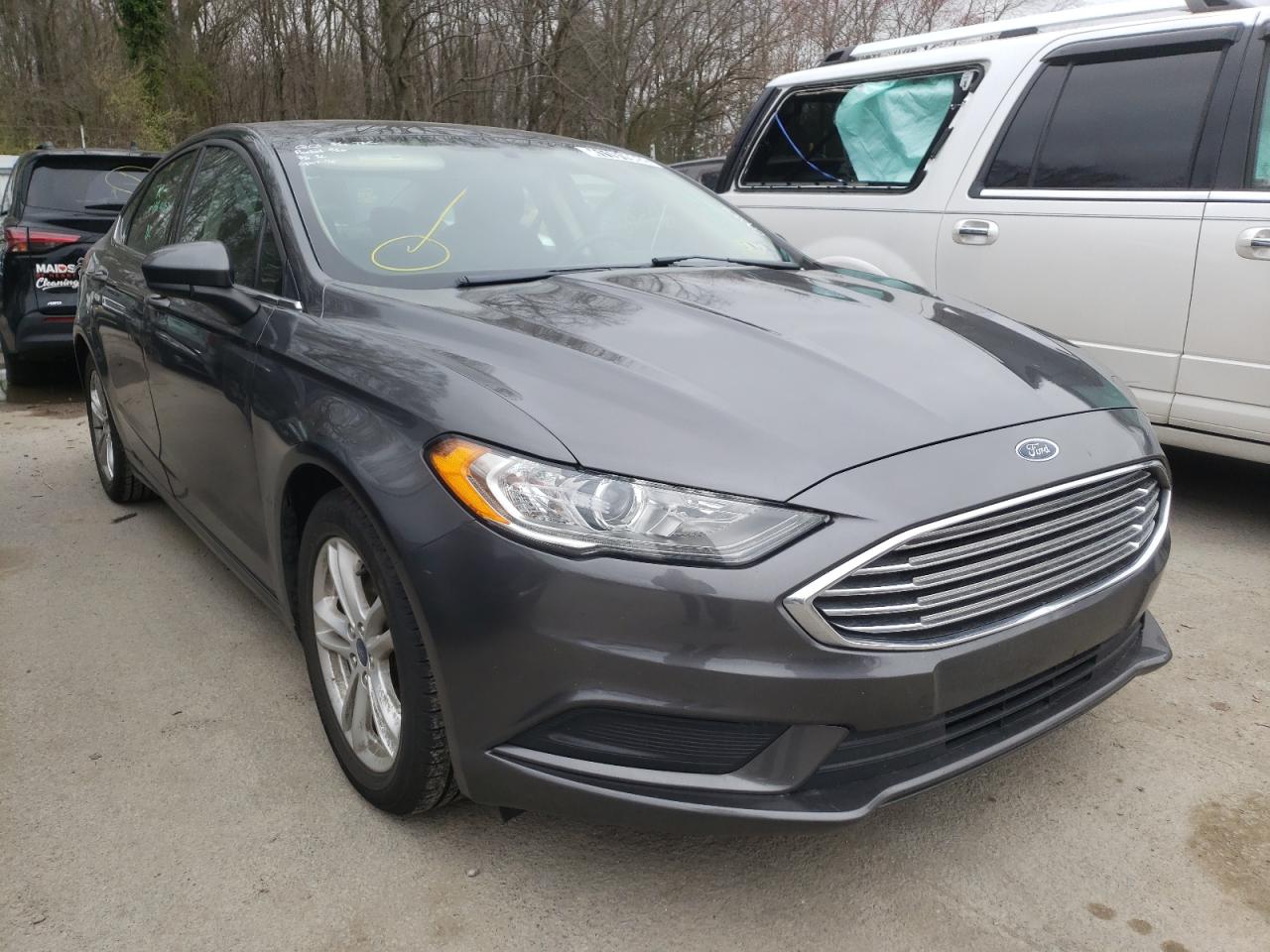 Photo 1 from auction – 2018 FORD FUSION SE with VIN 3FA6P0HD2JR176231
