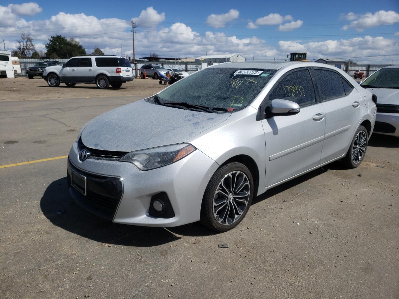 Photo 2 from auction – 2014 TOYOTA COROLLA L with VIN 5YFBURHE1EP154098