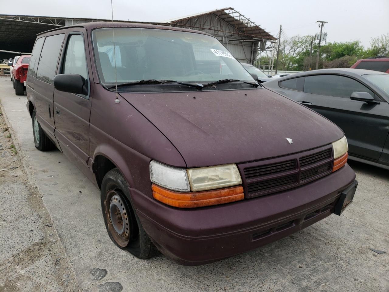 DODGE CARAVAN 1995 with VIN 2B4GH25K4SR363324 - Photo from auction