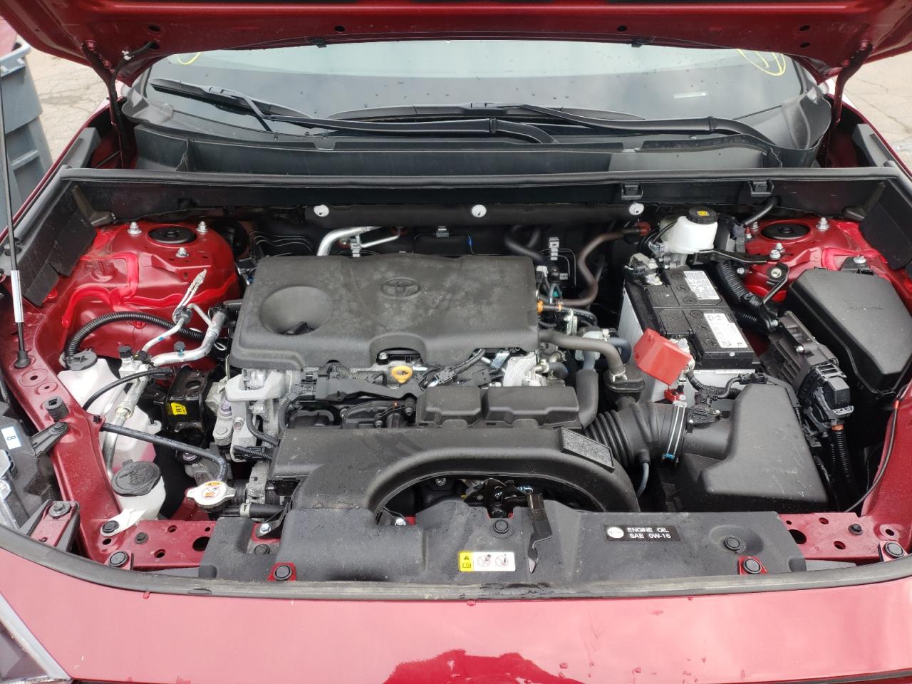 Photo 7 from auction – 2021 TOYOTA RAV4 LE with VIN 2T3F1RFV9MW243502