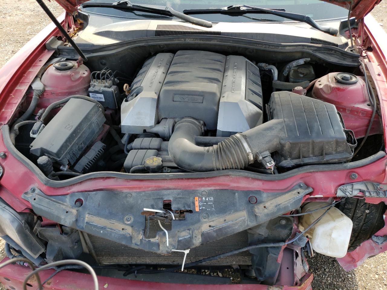 Photo 7 from auction – 2012 CHEVROLET CAMARO 2SS with VIN 2G1FK1EJ8C9182464