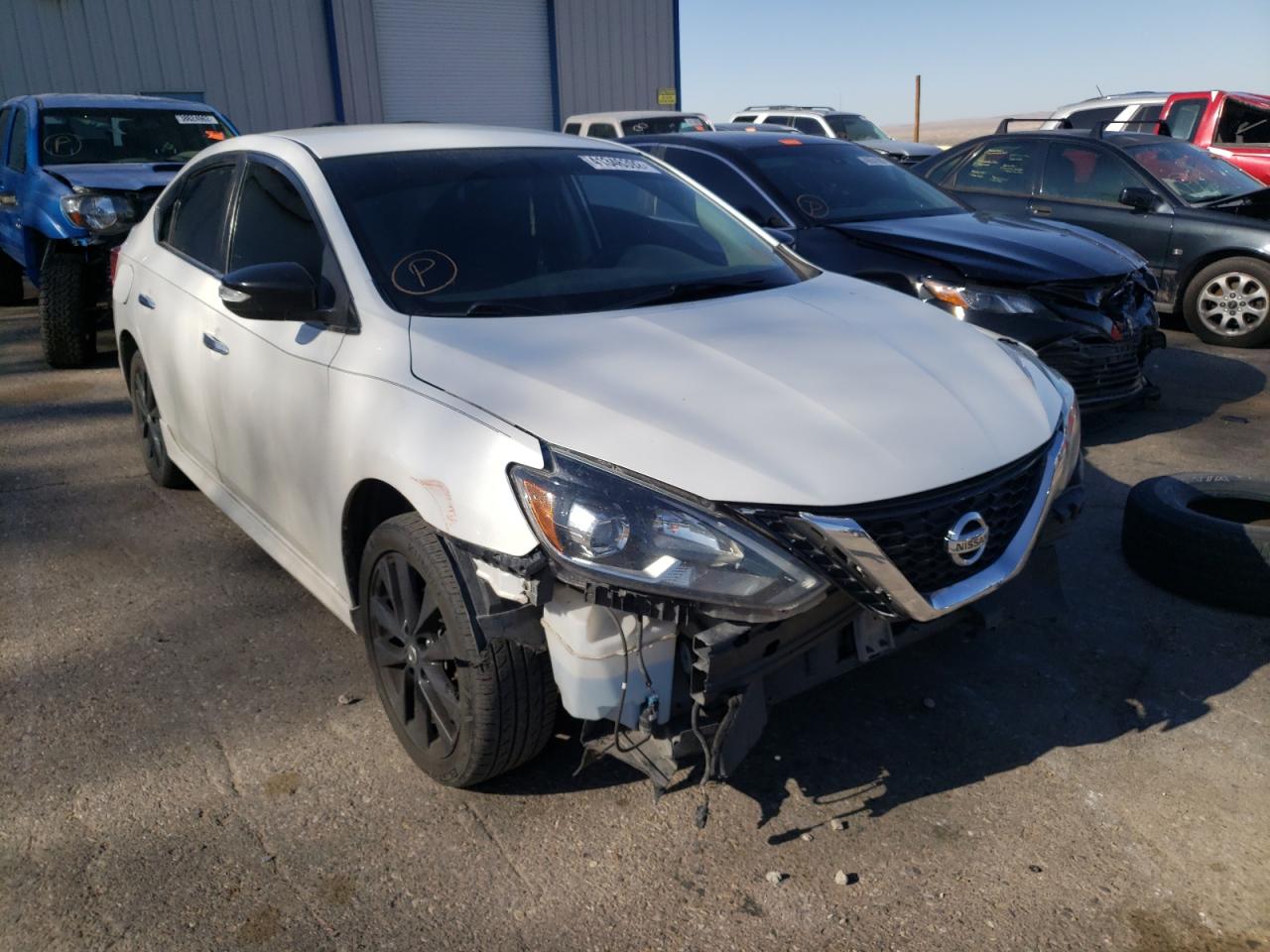 NISSAN SENTRA S 2017 with VIN 3N1AB7AP7HY294651 - Photo from auction