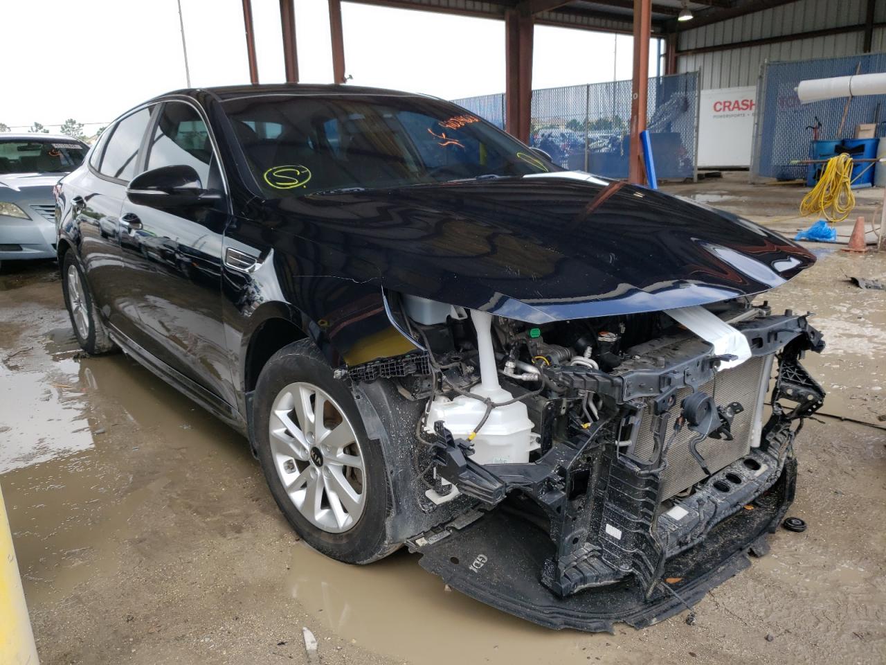 KIA OPTIMA LX 2018 with VIN 5XXGT4L35JG200410 - Photo from auction