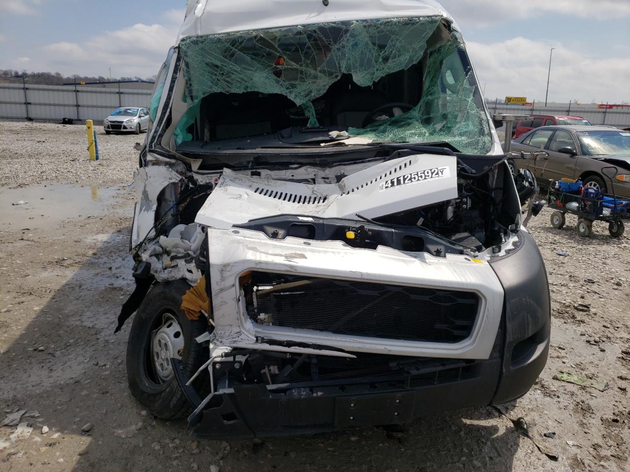 Photo 9 from auction – 2021 RAM PROMASTER with VIN 3C6LRVDG1ME530389
