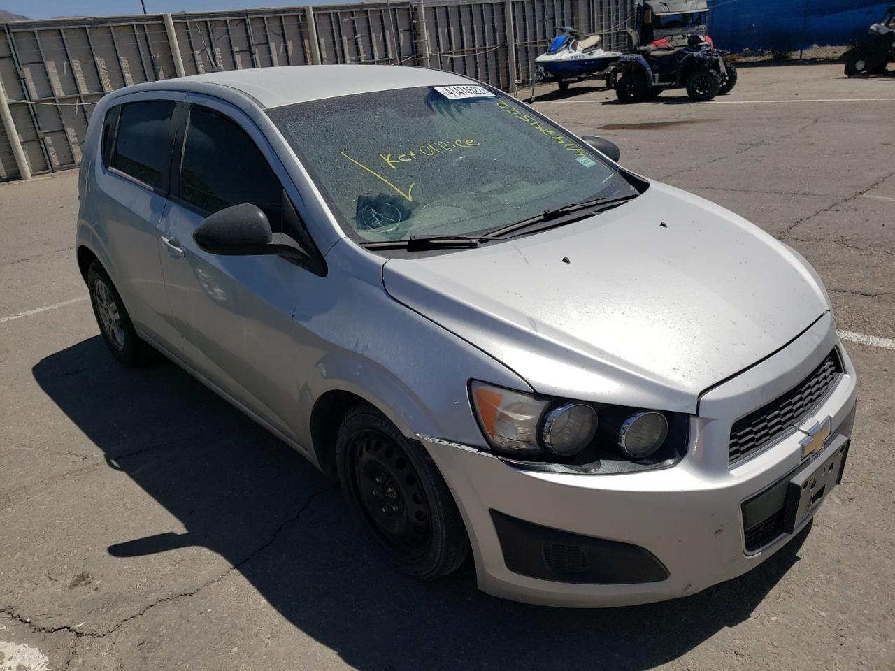 CHEVROLET SONIC LS 2012 with VIN 1G1JB6SH9C4115240 - Photo from auction