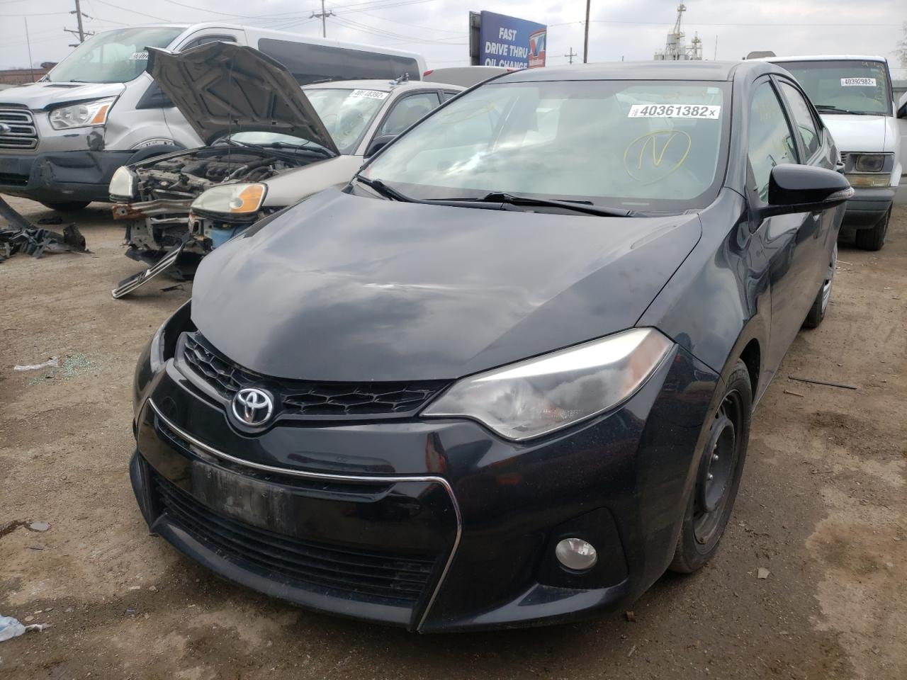 Photo 2 from auction – 2016 TOYOTA COROLLA L with VIN 5YFBURHE1GP508110