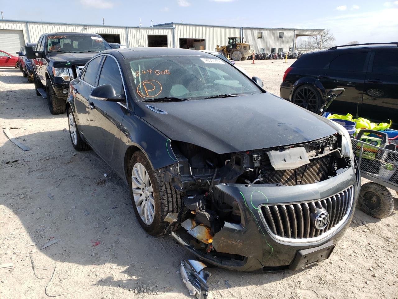 BUICK REGAL PREM 2013 with VIN 2G4GS5EV5D9249508 - Photo from auction