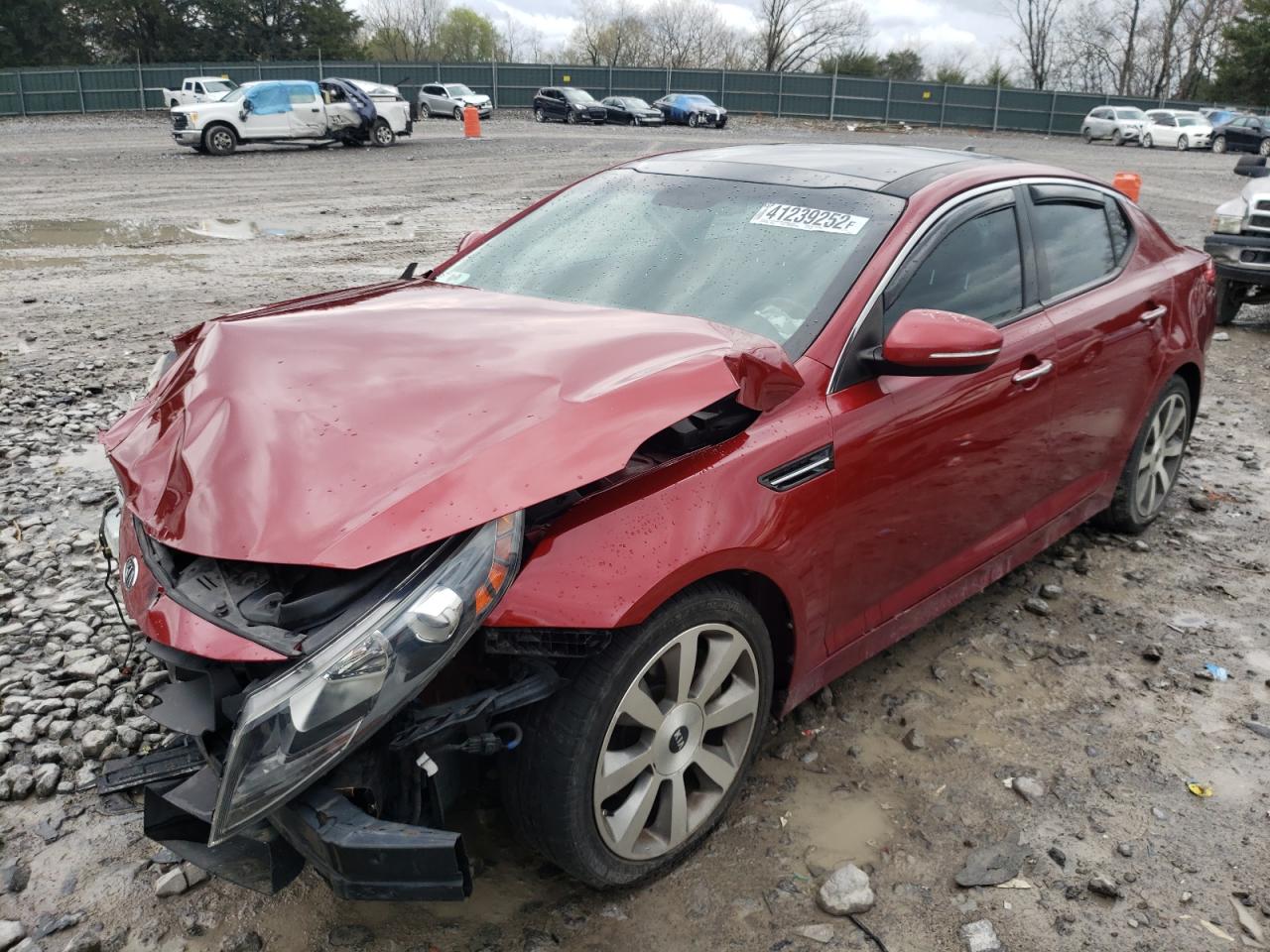 Photo 2 from auction – 2011 KIA OPTIMA SX with VIN KNAGR4A63B5124944