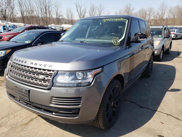 Photo 2 from auction – 2014 LAND ROVER RANGE ROVE with VIN SALGR2WF6EA195222