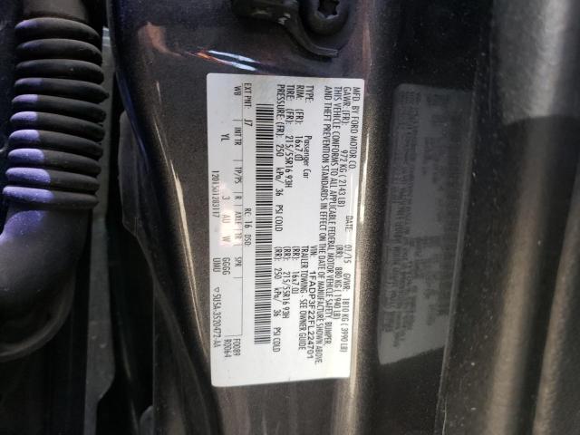 Photo 10 from auction – 2015 FORD FOCUS SE with VIN 1FADP3F22FL224701