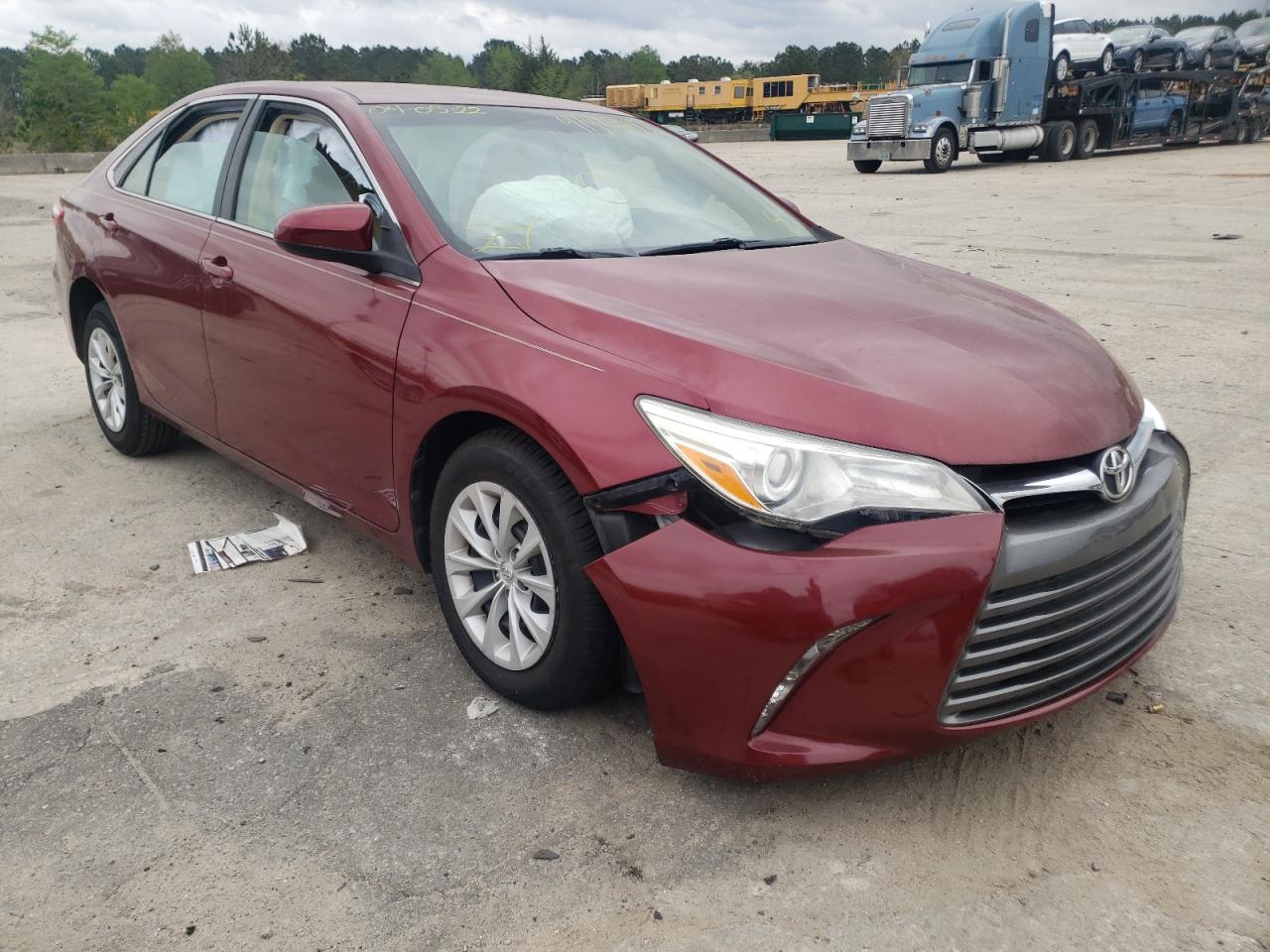 TOYOTA CAMRY 2016 with VIN 4T1BF1FK5GU505102 - Photo from auction