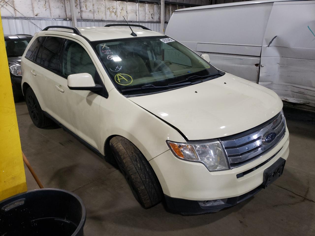 FORD EDGE SEL 2007 with VIN 2FMDK48C07BA92409 - Photo from auction