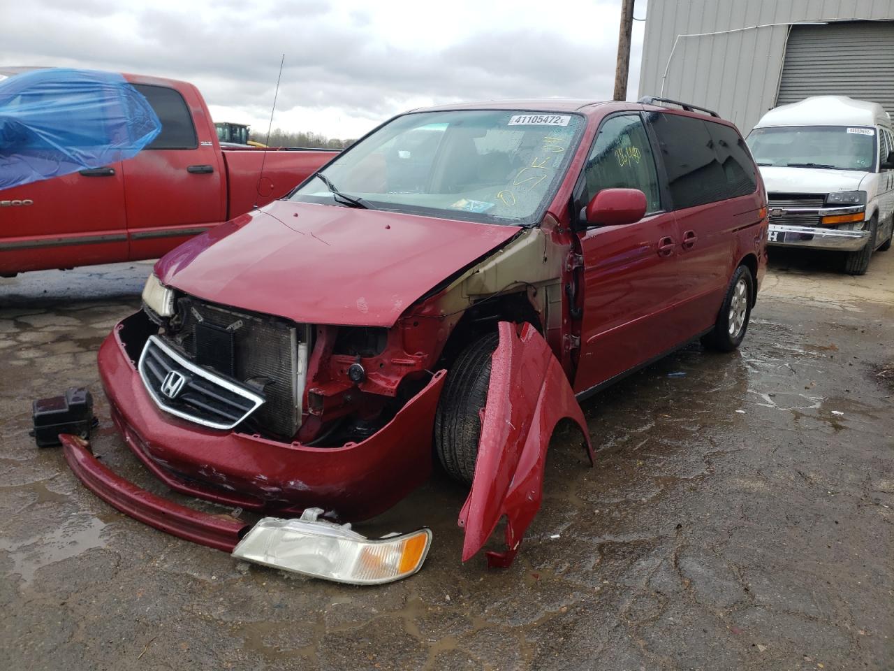 Photo 2 from auction – 2004 HONDA ODYSSEY EX with VIN 5FNRL18814B104180