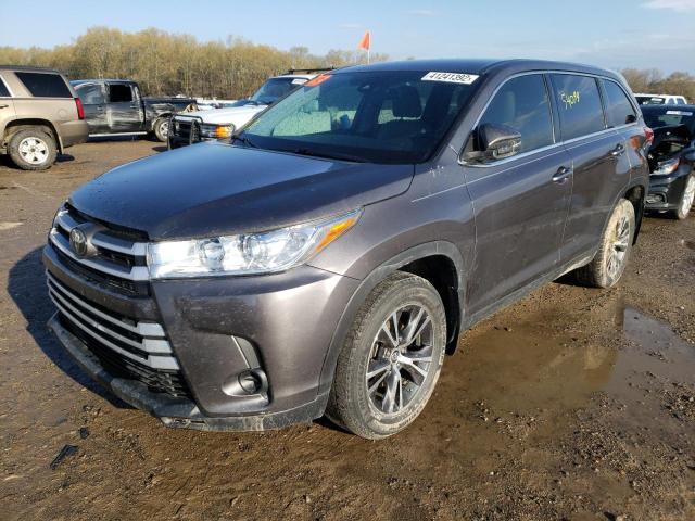 Photo 2 from auction – 2019 TOYOTA HIGHLANDER with VIN 5TDZZRFH8KS298327