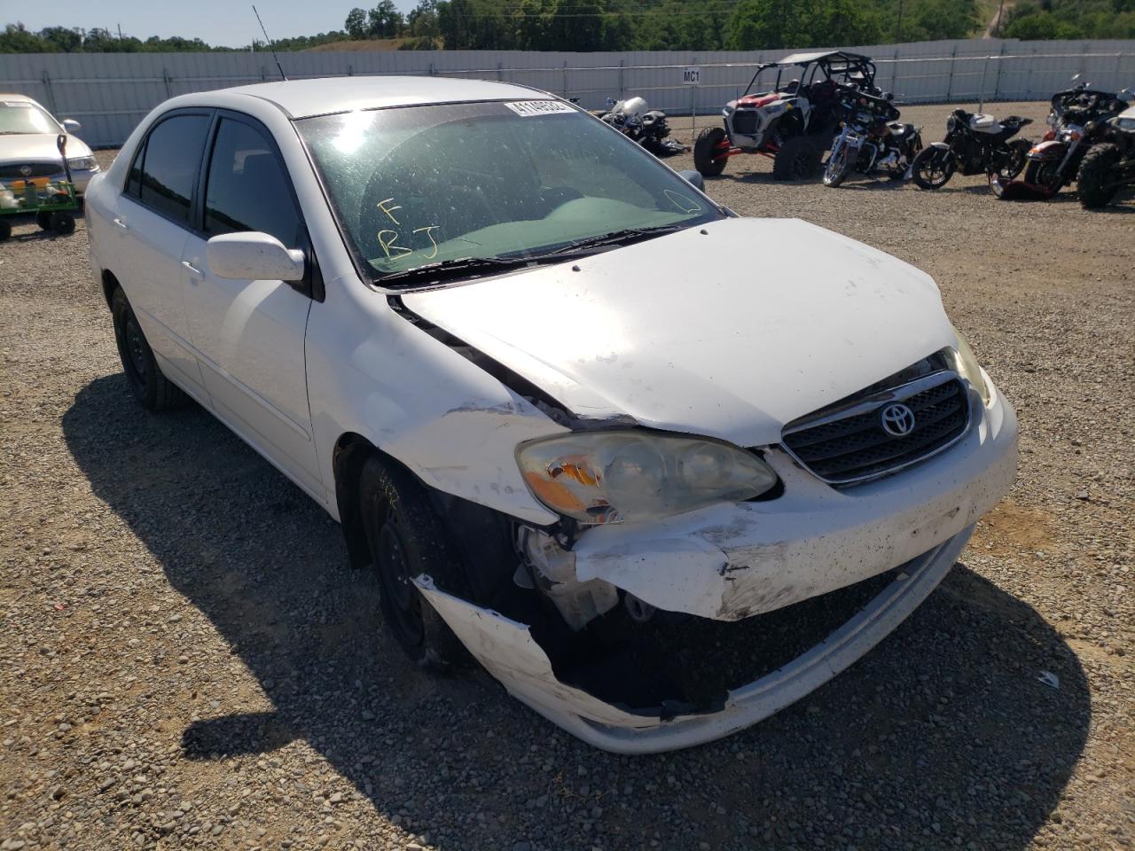 TOYOTA COROLLA CE 2006 with VIN JTDBR32E160063237 - Photo from auction