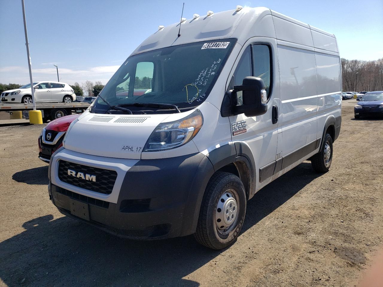 Photo 2 from auction – 2019 RAM PROMASTER with VIN 3C6TRVBG1KE547810
