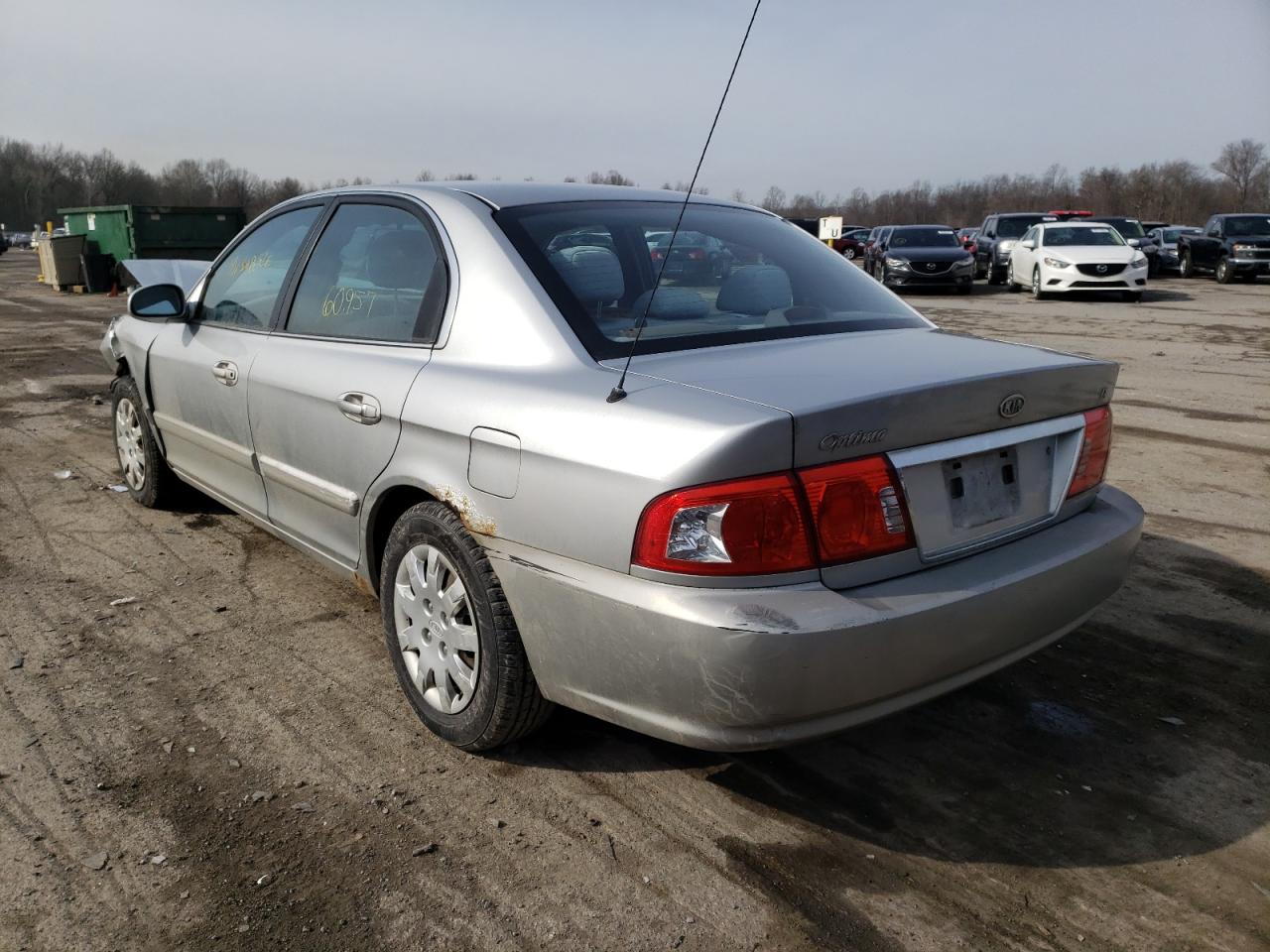Photo 3 from auction – 2004 KIA OPTIMA LX with VIN KNAGD126545264699