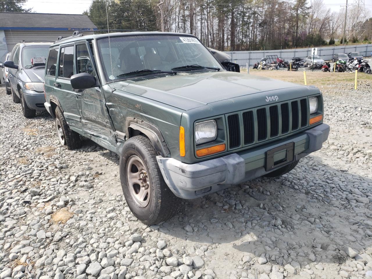 Photo 1 from auction – 2000 JEEP CHEROKEE S with VIN 1J4FT48S4YL116756