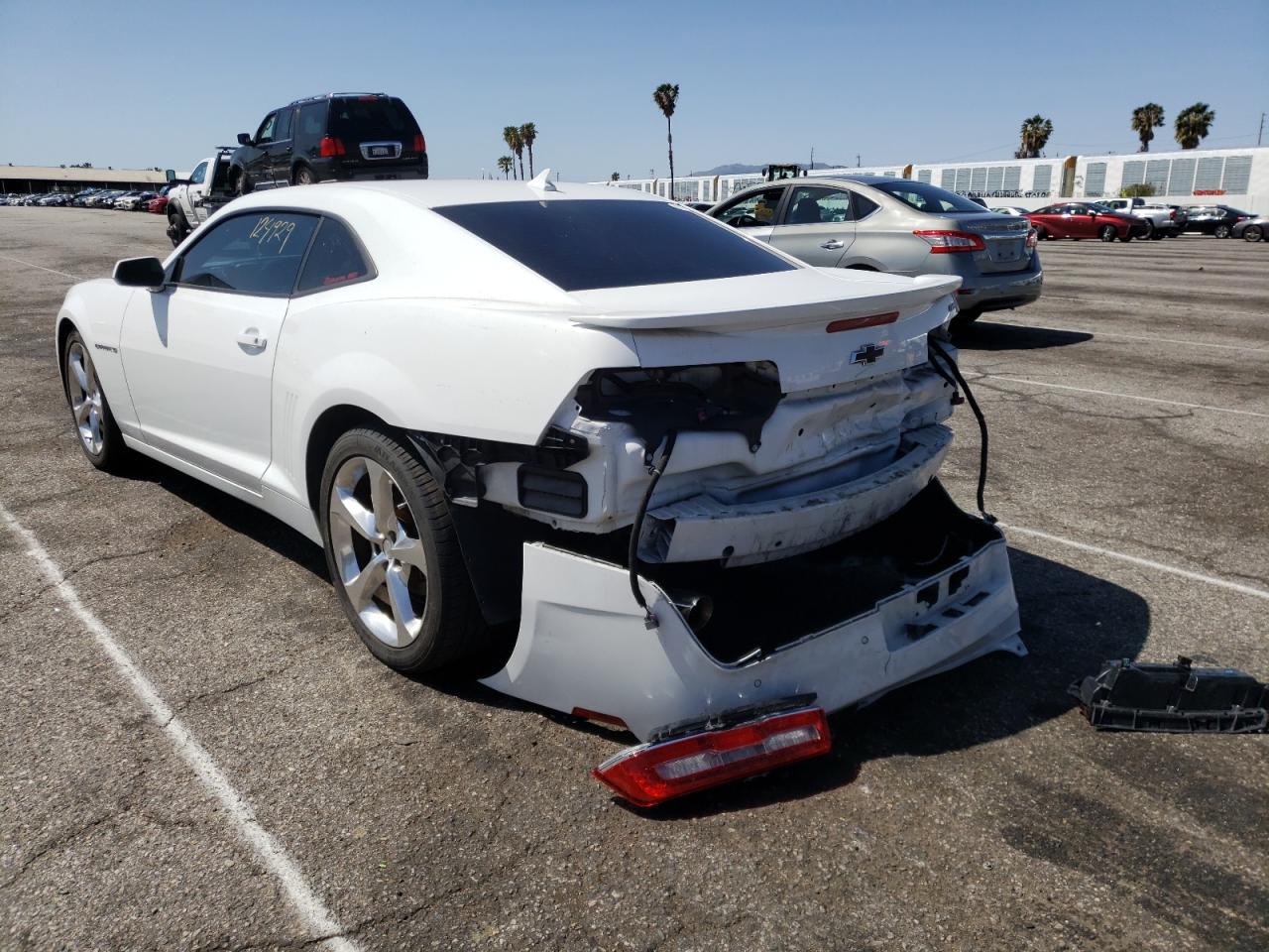 Photo 3 from auction – 2014 CHEVROLET CAMARO LT with VIN 2G1FC1E31E9236043