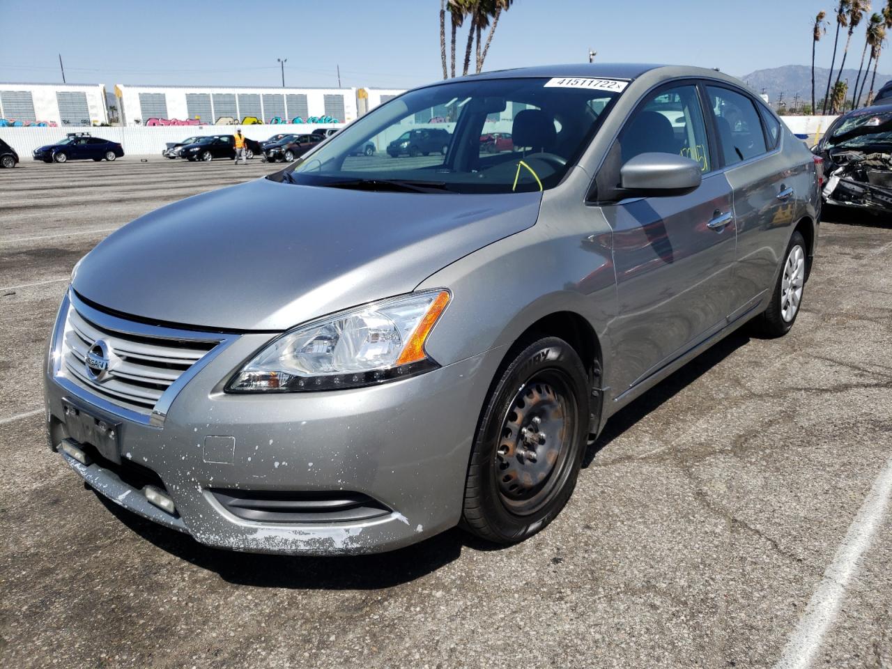 Photo 2 from auction – 2014 NISSAN SENTRA S with VIN 3N1AB7AP2EL662372