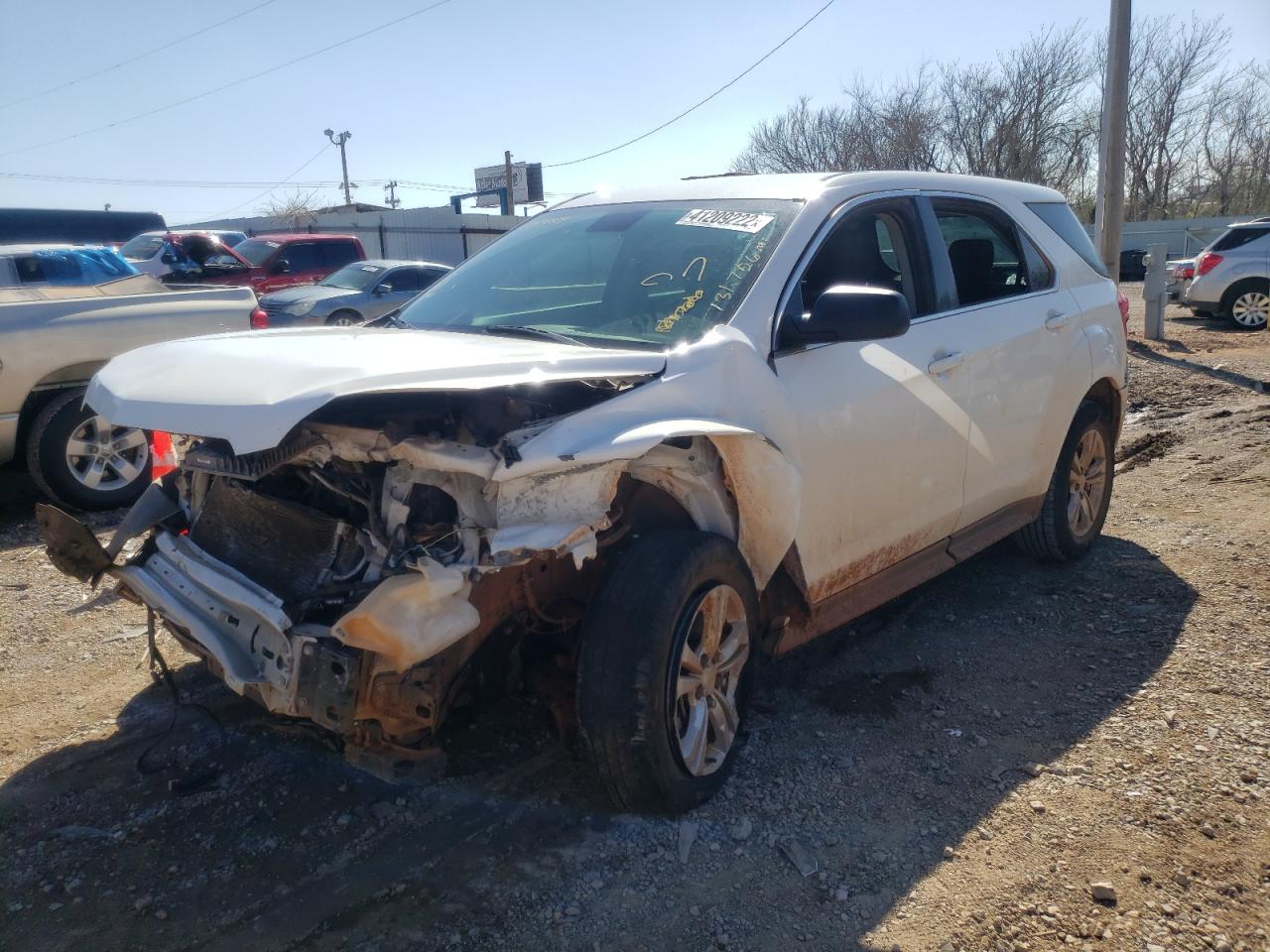 Photo 2 from auction – 2015 CHEVROLET EQUINOX LS with VIN 1GNALAEK7FZ108459