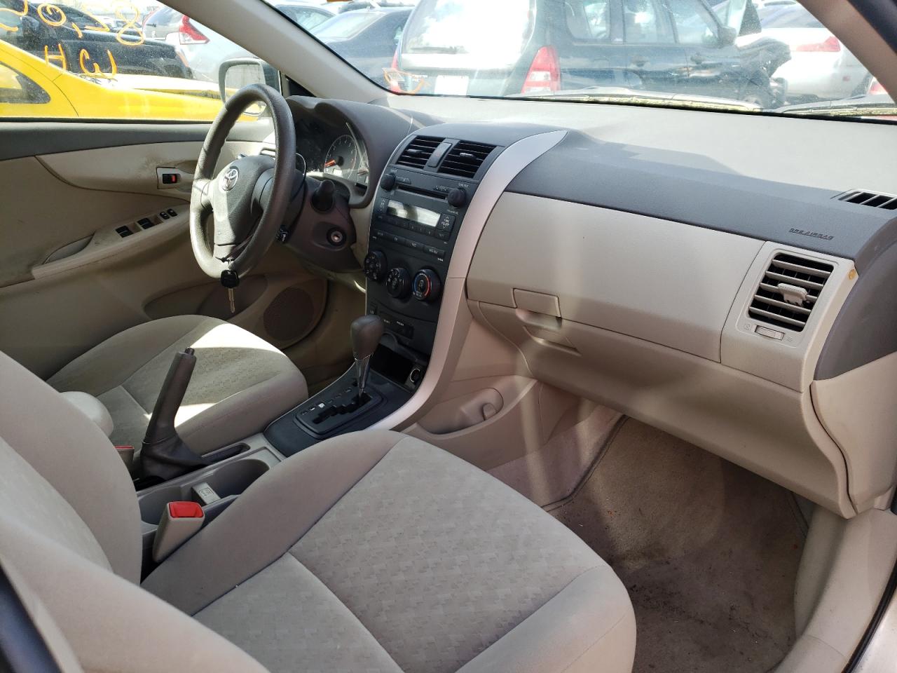 Photo 9 from auction – 2009 TOYOTA COROLLA BA with VIN 1NXBU40E39Z050103