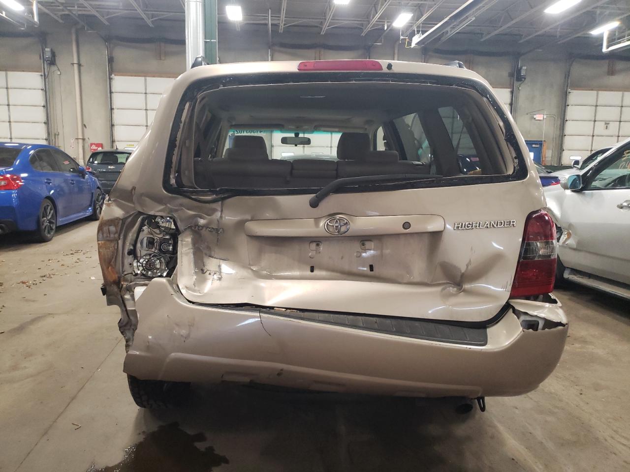 Photo 9 from auction – 2006 TOYOTA HIGHLANDER with VIN JTEDP21A760097539