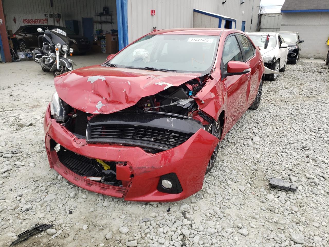 Photo 2 from auction – 2016 TOYOTA COROLLA L with VIN 5YFBURHE3GP506066
