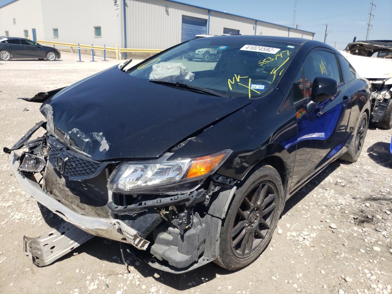 Photo 2 from auction – 2012 HONDA CIVIC EX with VIN 2HGFG3B86CH553747