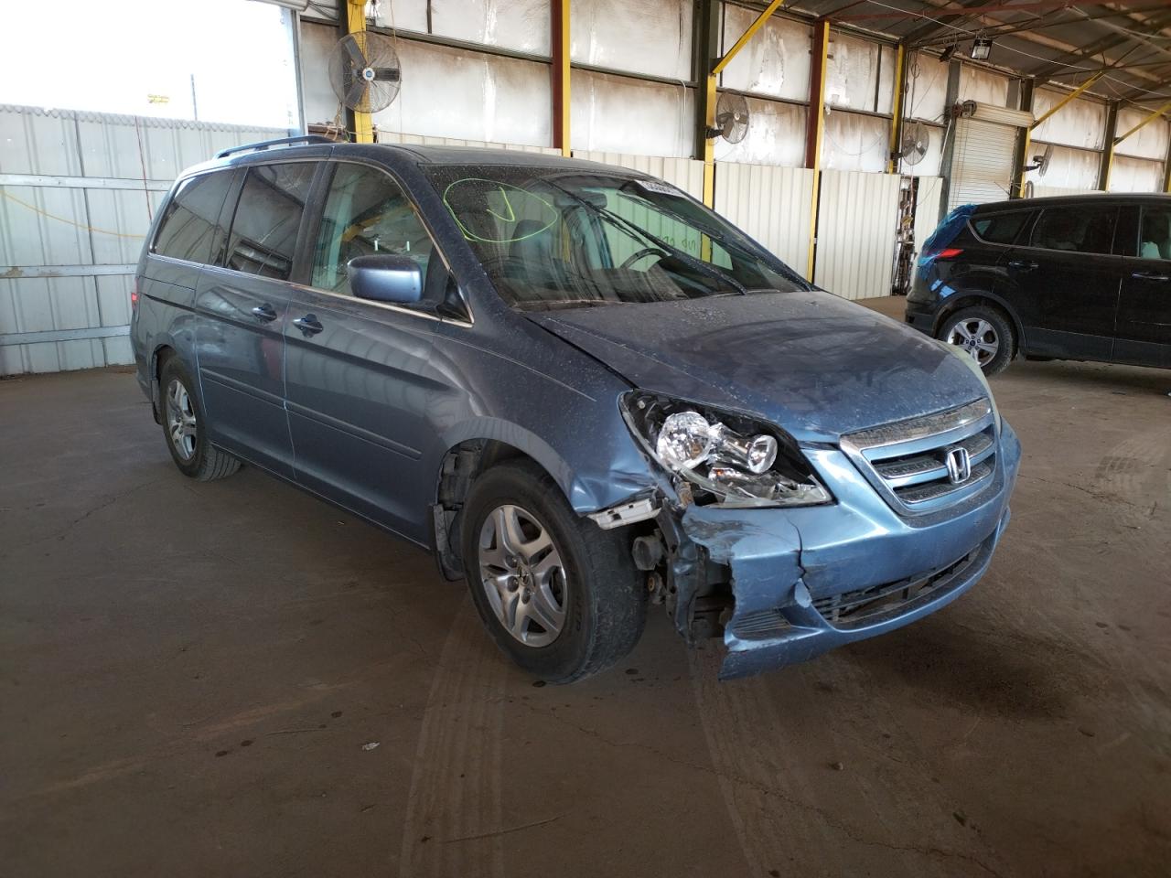 HONDA ODYSSEY EX 2006 with VIN 5FNRL38666B051070 - Photo from auction