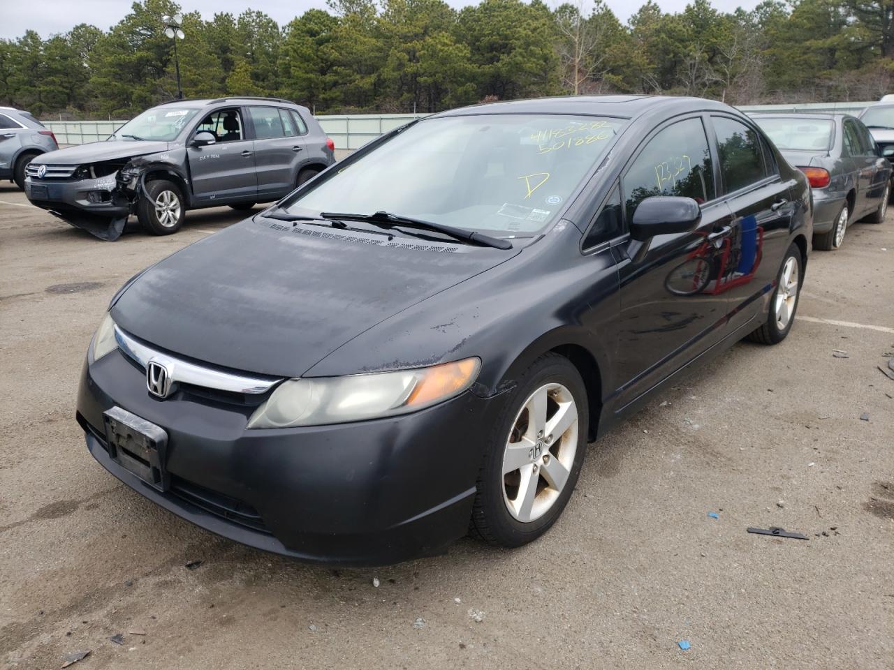 Photo 2 from auction – 2008 HONDA CIVIC EX with VIN 2HGFA16838H501886