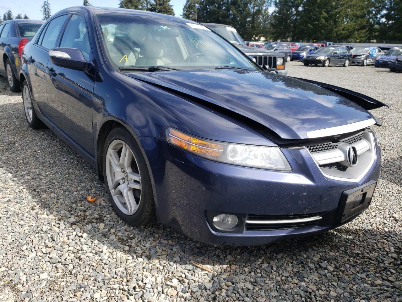 ACURA TL 2007 with VIN 19UUA66237A034000 - Photo from auction