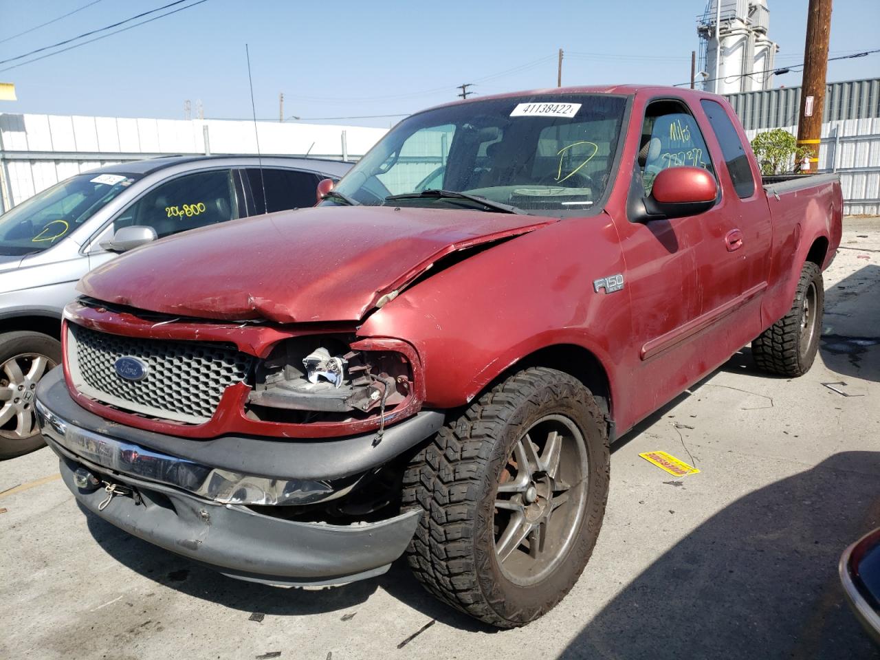 Photo 2 from auction – 2001 FORD F150 with VIN 1FTZX17271NB27980