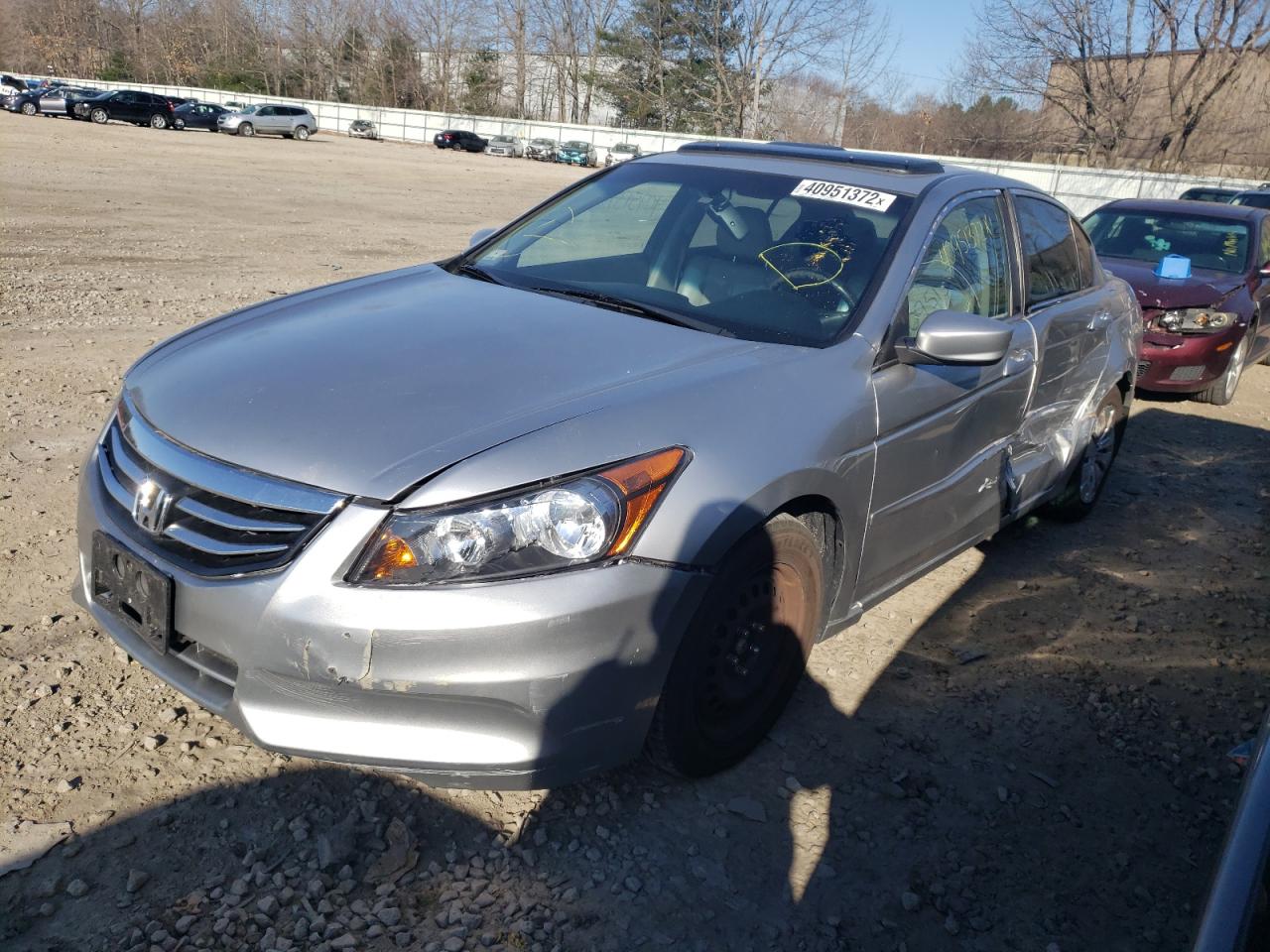 Photo 2 from auction – 2011 HONDA ACCORD EXL with VIN 1HGCP2F85BA003587