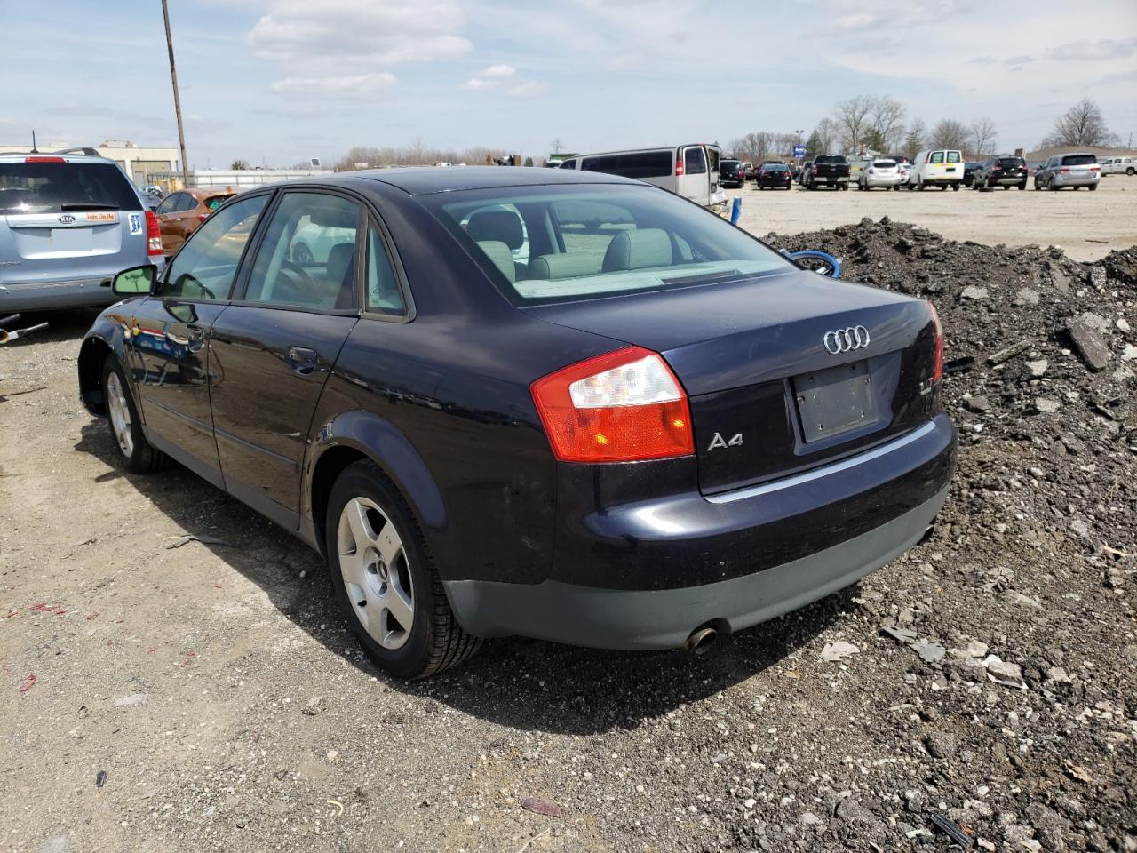 Photo 3 from auction – 2002 AUDI A4 1.8T QU with VIN WAULC68EX2A307502