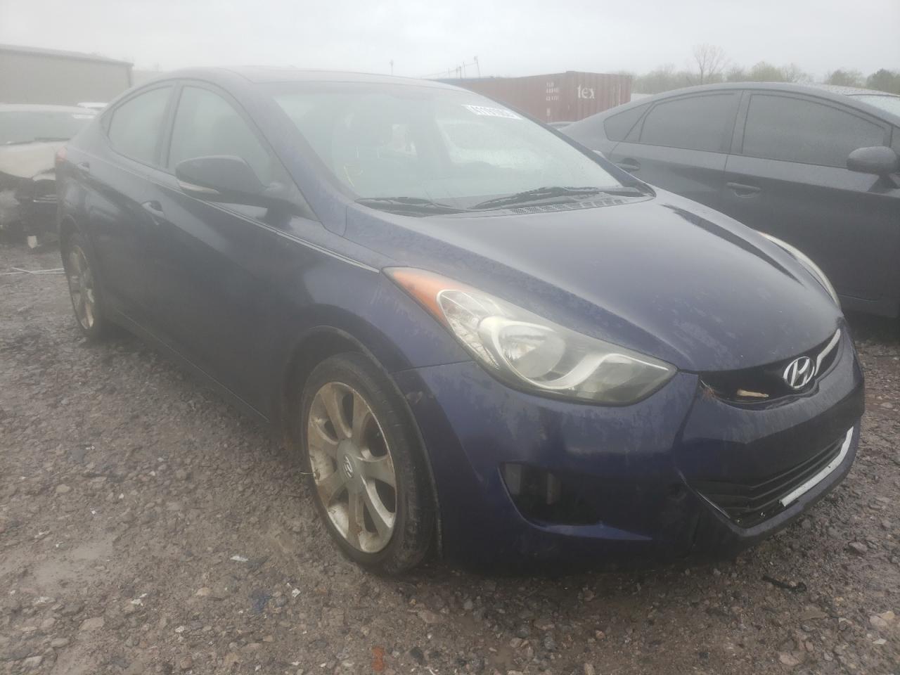 HYUNDAI ELANTRA GL 2012 with VIN 5NPDH4AE2CH116237 - Photo from auction