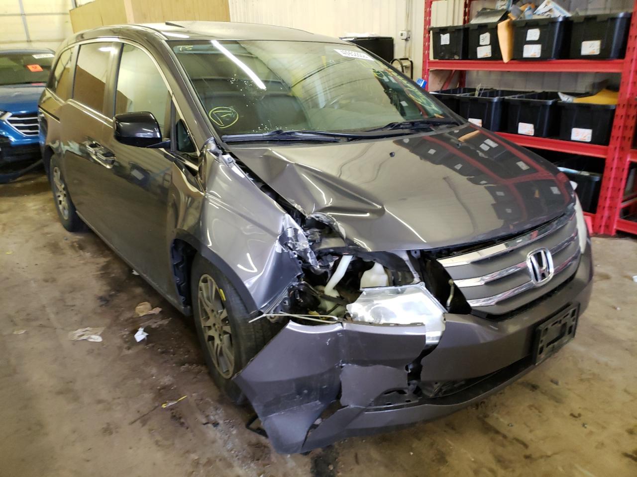 HONDA ODYSSEY EX 2013 with VIN 5FNRL5H69DB062296 - Photo from auction