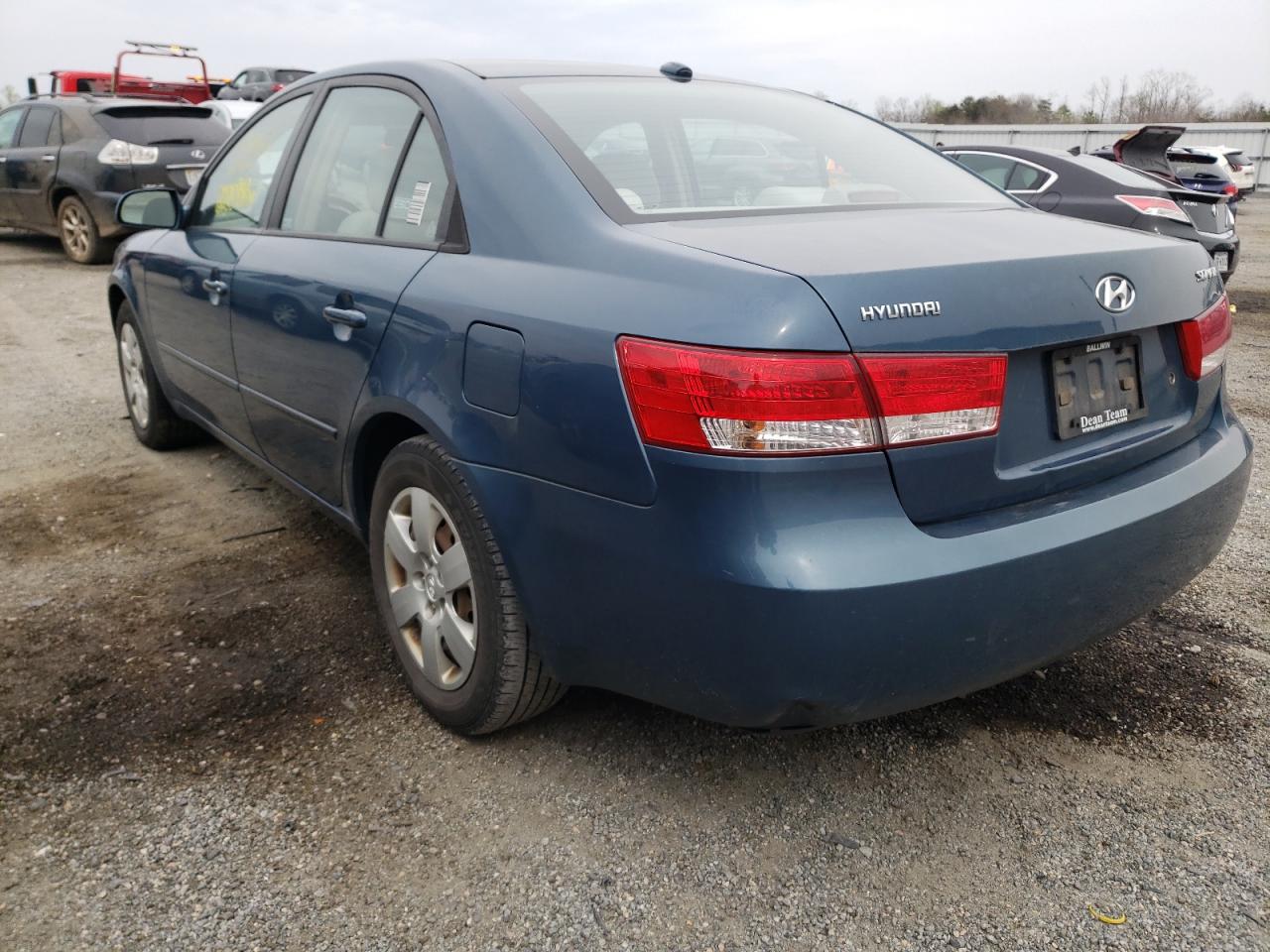 Photo 3 from auction – 2007 HYUNDAI SONATA GLS with VIN 5NPET46C67H292062